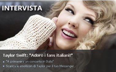 SCARICA L'ESCLUSIVO EMOTICON PACK DI TAYLOR SWIFT PER MESSENGER!