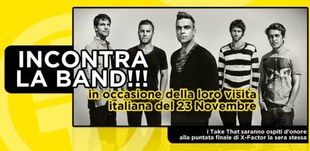 MEET&GREET CON I TAKE THAT A MILANO: ECCO COME PARTECIPARE!
