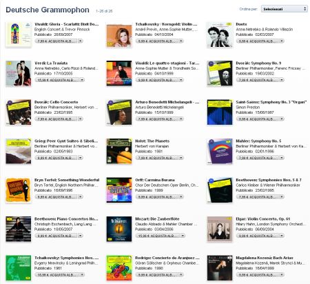 Visita su iTunes la nuova "Universal Room" dedicata ai prodotti Deutsche Grammophon