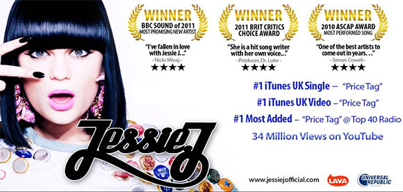 ARRIVA JESSIE J, LA NUOVA STELLA DEL POP UK