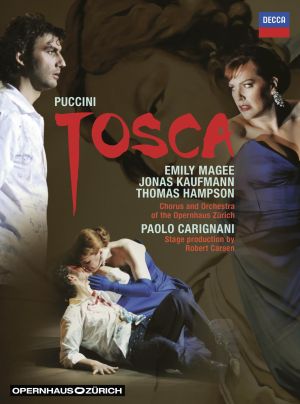 Jonas Kaufmann per la prima volta in DVD nel ruolo di Cavaradossi.