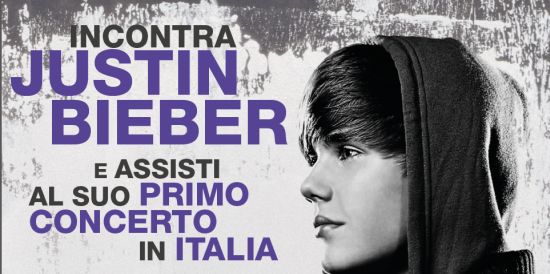 GRANDE CONCORSO PER VINCERE IL M&G CON JUSTIN BIEBER!