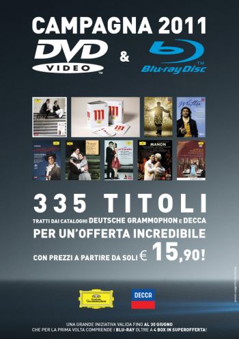 Campagna DVD e Blu Ray 2011