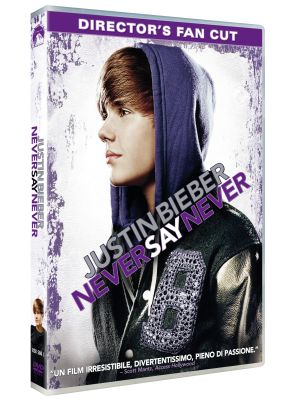 Justin Bieber – Never say never in DVD e Blu-Ray