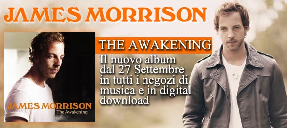 Da oggi nei negozi il nuovo album di James Morrison, Blink 182, Bugo, Nirvana, Mario Lavezzi
