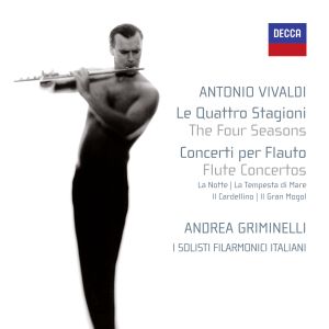 Andrea Griminelli presenta il nuovo CD vivaldiano alla Feltrinelli di Milano