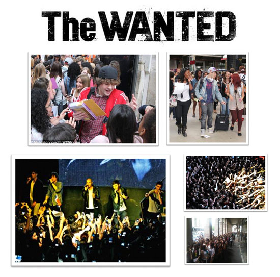 The Wanted: la boyband #1 in UK e in America invade Parigi