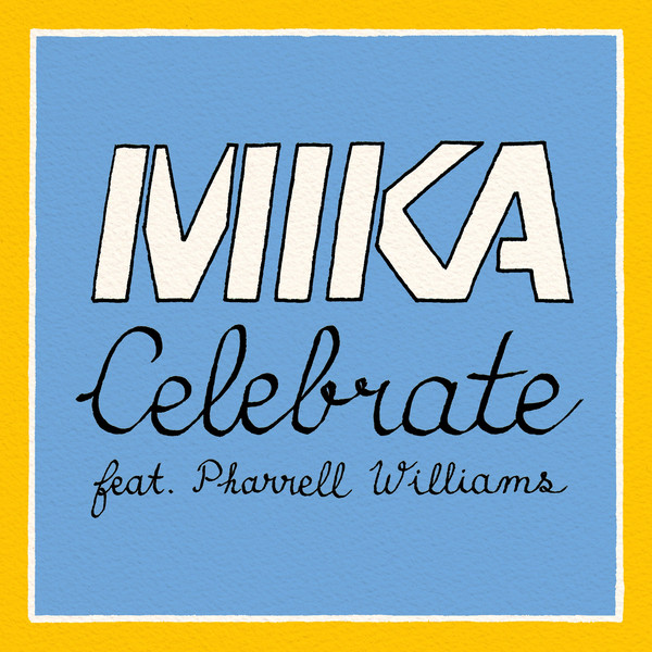 Mika: da oggi su iTunes il nuovo singolo "Celebrate" feat Pharrell Williams