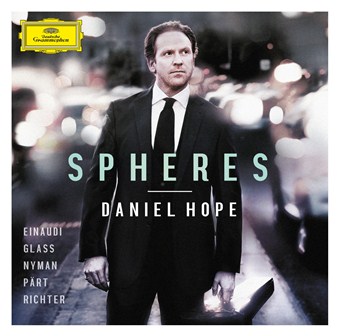 "Spheres" di Daniel Hope domani su Radio 3