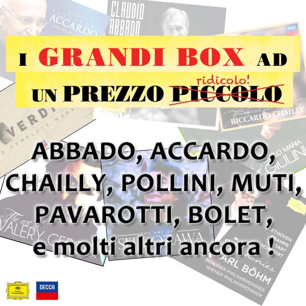 I GRANDI BOX AD UN PICCOLO PREZZO