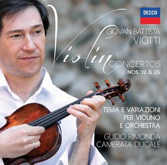 Progetto Viotti: Guido Rimonda e la Camerata Ducale presentano il secondo volume dedicato ai concerti per violino di Viotti