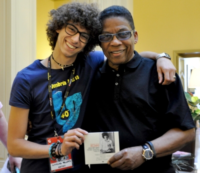 Gianluca Pellerito: l'incontro con Herbie Hancock a Umbria Jazz. Se ne parla anche su IL MESSAGGERO