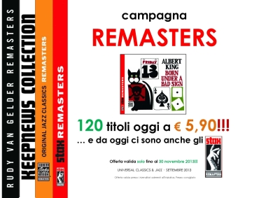 JAZZ REMASTERS: 120 titoli a prezzo eccezionale