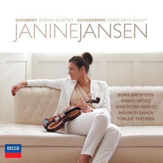 Janine Jansen : Schoenberg: Verklärte Nacht ;  Schubert:  String Quintet.