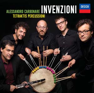 Alessandro Carbonare e Tetraktis Percussioni - Invenzioni