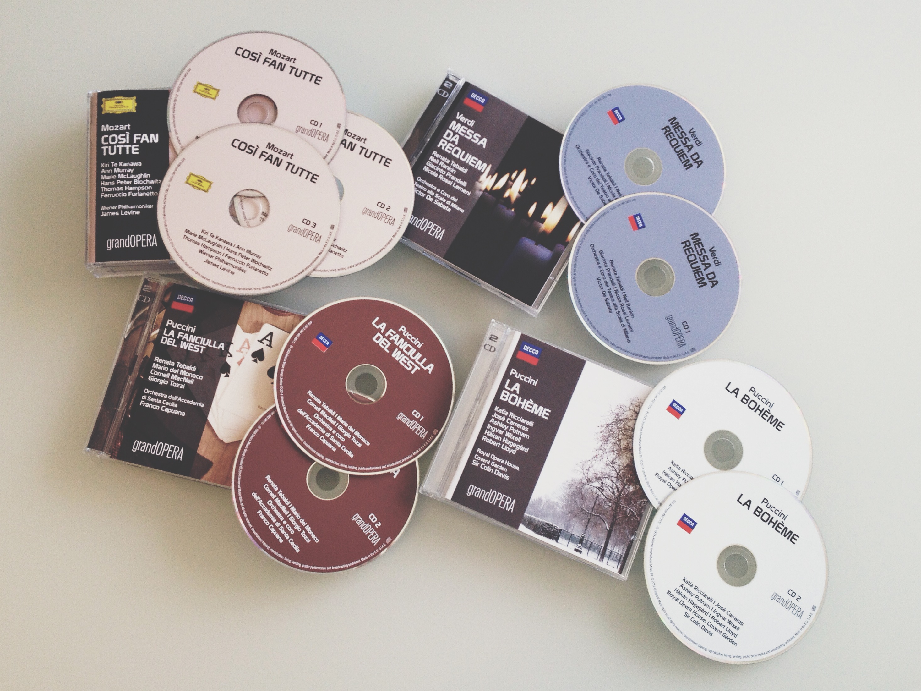 4 nuovi CD della serie grandOPERA