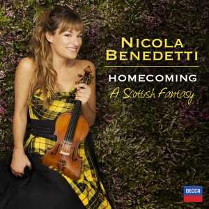 NICOLA BENEDETTI ENTRA AL 19° POSTO DELLA CLASSIFICA POP INGLESE CON IL SUO NUOVO CD "A SCOTTISH FANTASY"