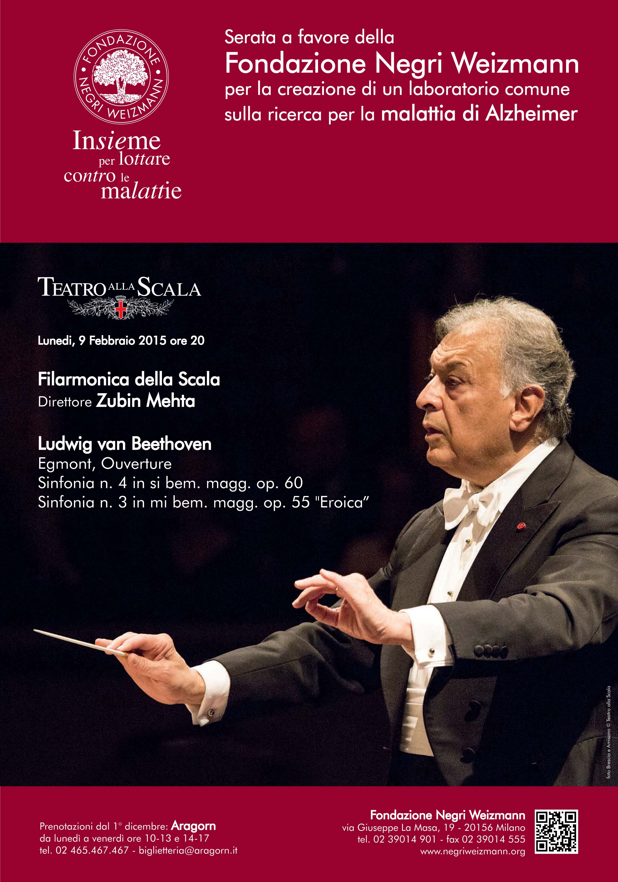 Zubin Mehta in concerto straordinario alla Scala
