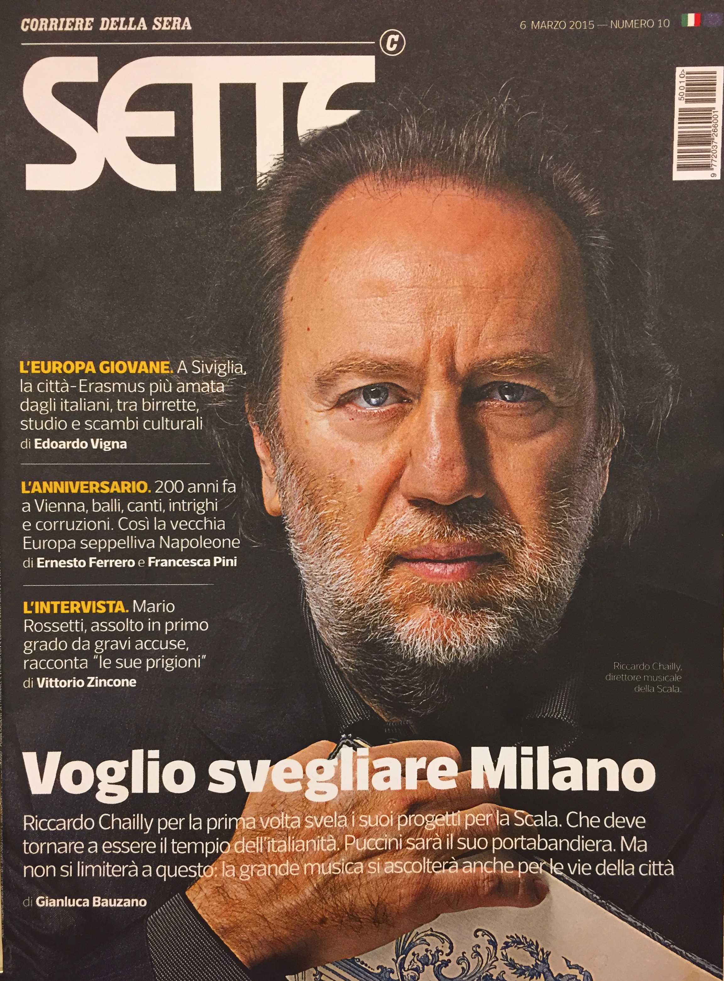 Riccardo Chailly in esclusiva su SETTE