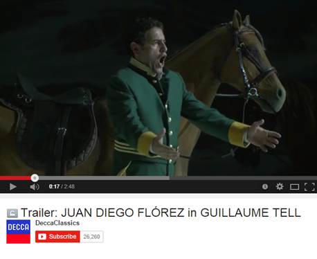 Juan Diego Florez: Guglielmo Tell