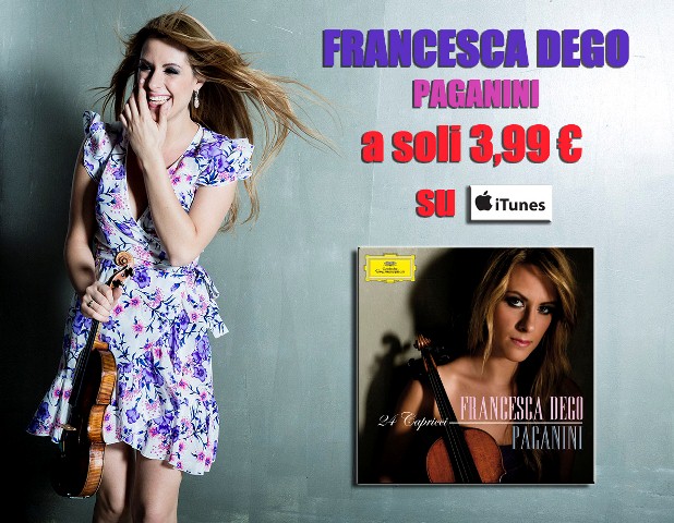 Da oggi i Capricci di Paganini di Francesca Dego a soli 3,99 Euro