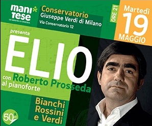 Roberto Prosseda ed Elio in concerto per "Mani Tese"