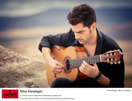 Milos Karadaglic in Italia per 3 concerti