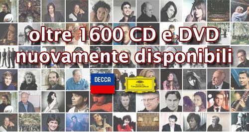 Oltre 1600 CD e DVD finalmente di nuovo disponibili