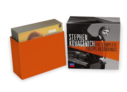 Tutte le incisioni di Stephen Kovacevich in un cofanetto Decca Classics!