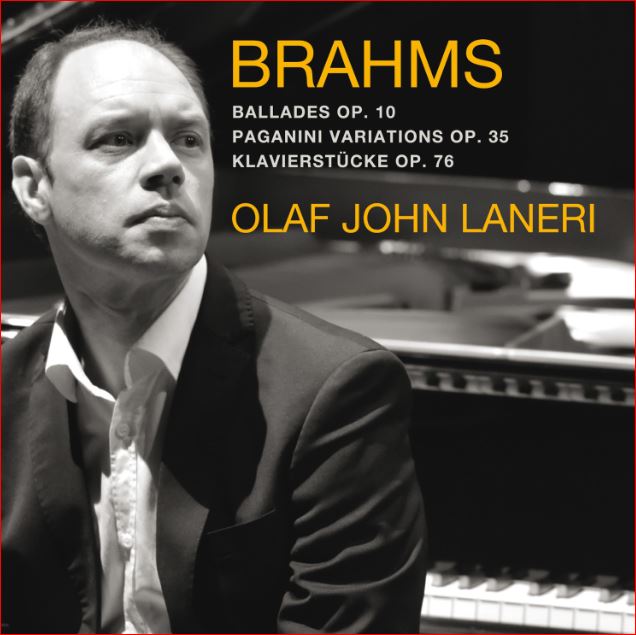 Il nuovo disco di Olaf John Laneri dedicato a Brahms