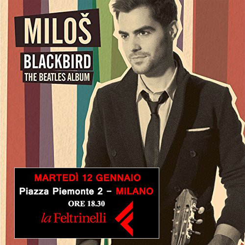 Milos Karadaglic domani a la Feltrinelli di Milano