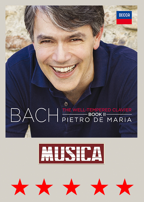Musica: 5 stelle per Pietro De Maria