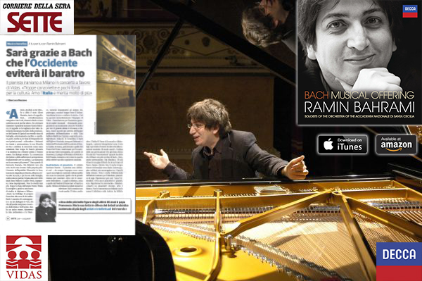 Ramin Bahrami intervistato da Sette