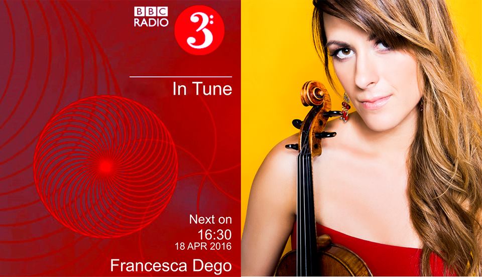 Francesca Dego su BBC RADIO 3