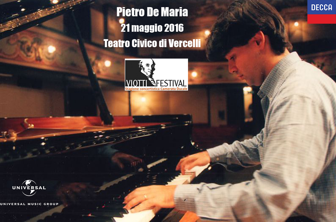 PIETRO DE MARIA AL XVIII VIOTTI FESTIVAL
