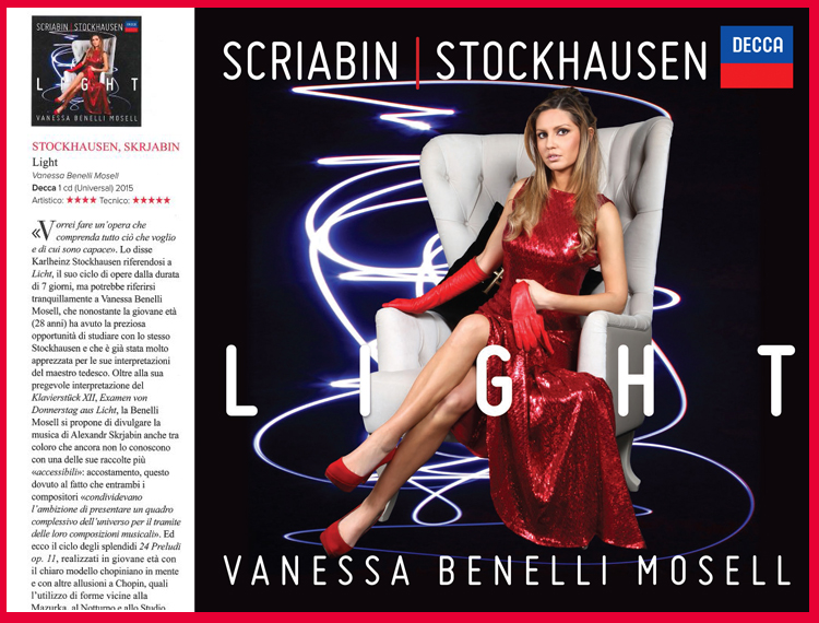 LIGHT, di Vanessa Benelli Mosell, su Amadeus