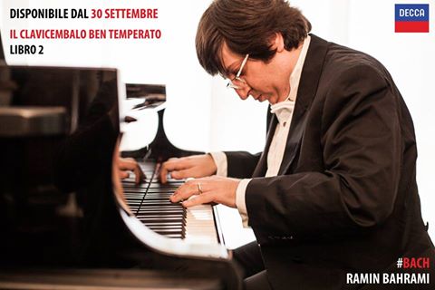 Ramin Bahrami: il 30 settembre con il nuovo disco