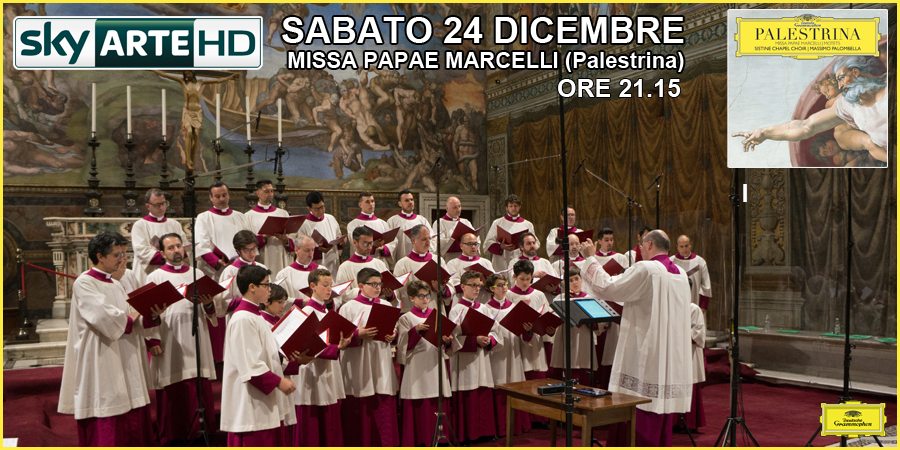 Coro della Cappella Sistina  su Sky Arte HD
