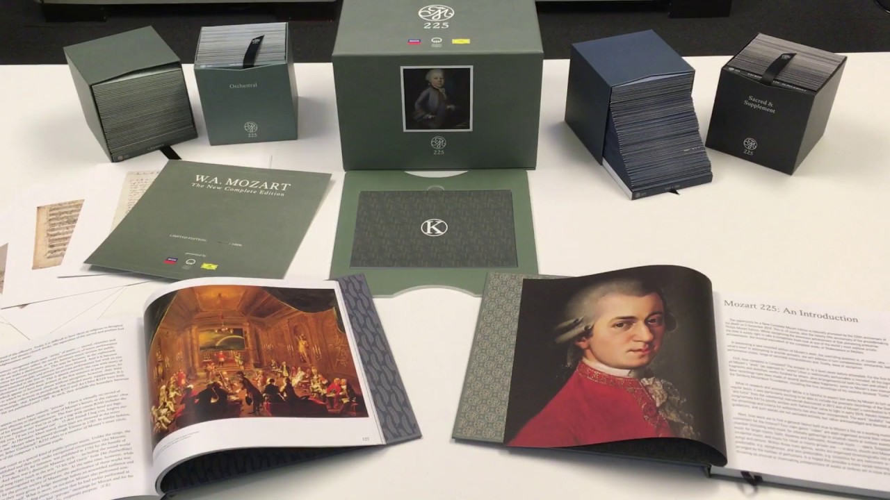 Mozart 225: scopri in video il contenuto del cofanetto dei record