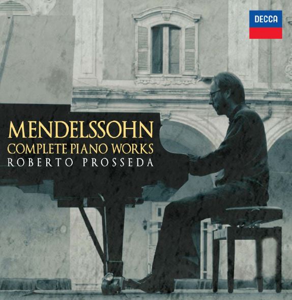 Roberto Prosseda: disponibile 'Mendelssohn Complete Piano Works'