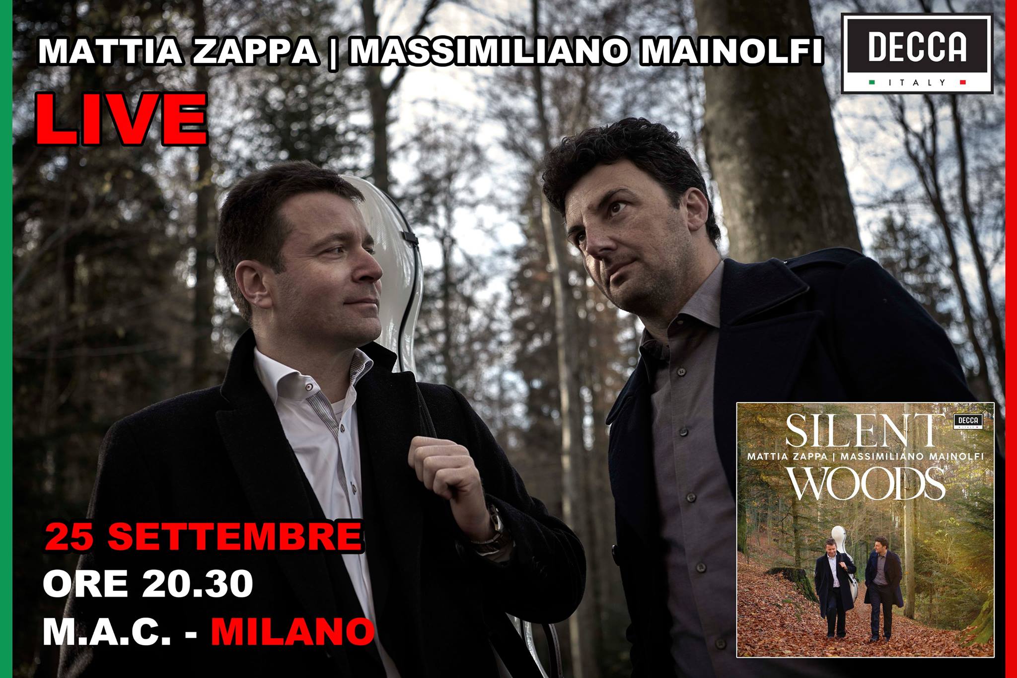 Duo Zappa Mainolfi live a Milano