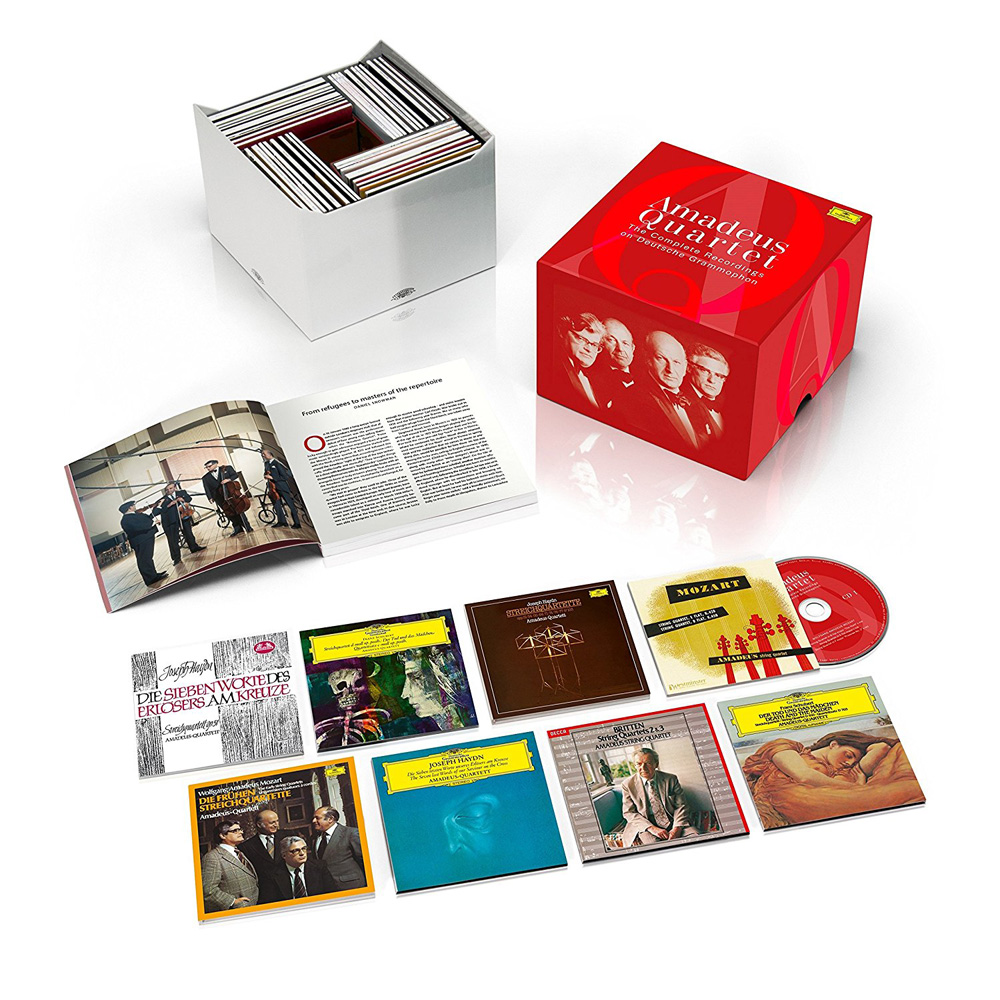 Quartetto Amadeus: disponibile il box con tutte le incisioni