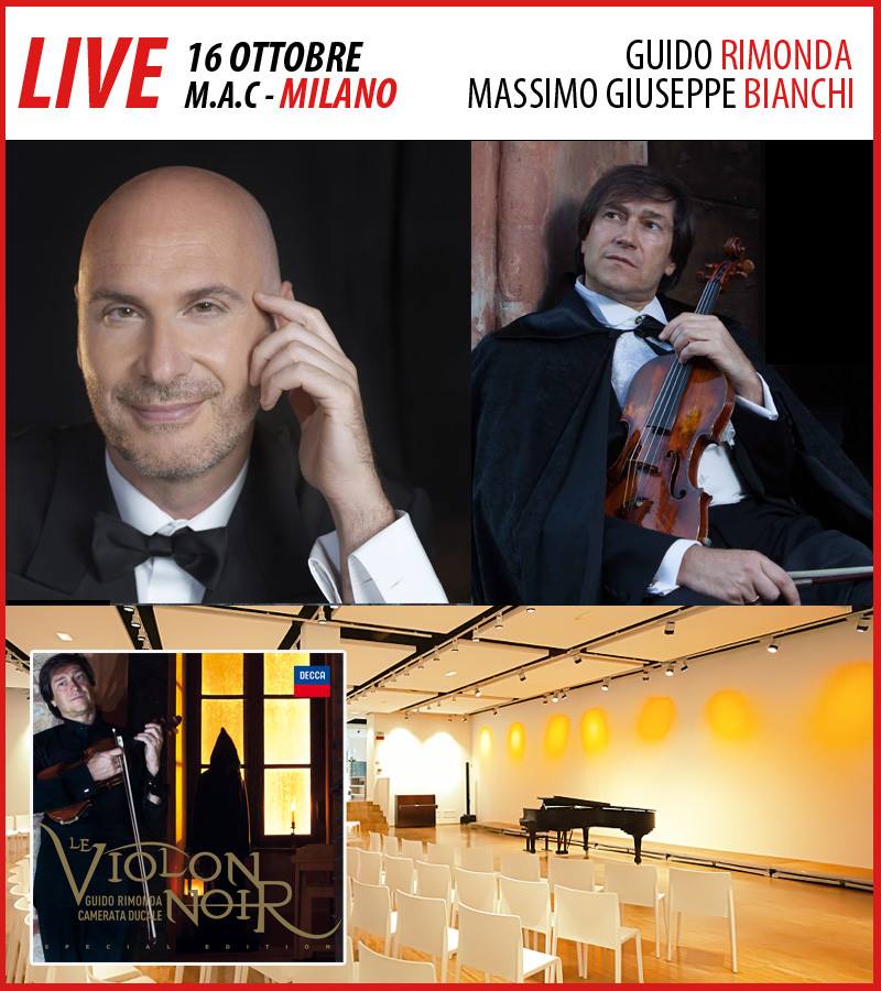 Lo Stradivari del mistero live al M.A.C. di Milano