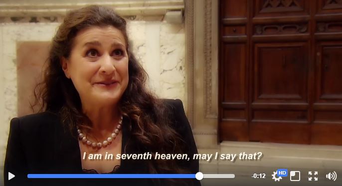 Cecilia Bartoli: l'emozione di cantare nella Cappella Sistina